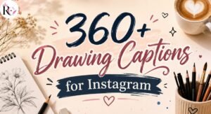 360+ Drawing Captions for Instagram for Creative Artists 2026