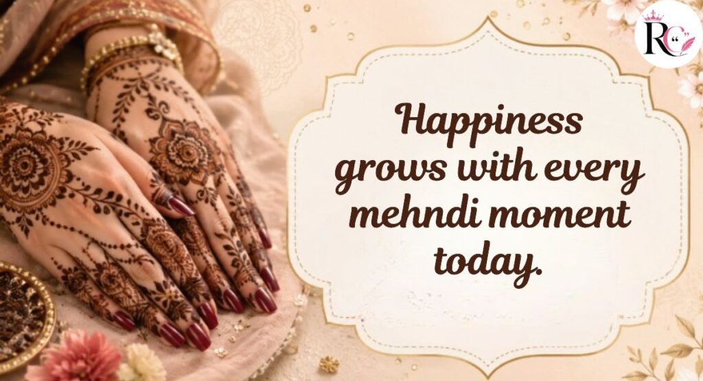 Baby Shower Mehndi Captions for Instagram