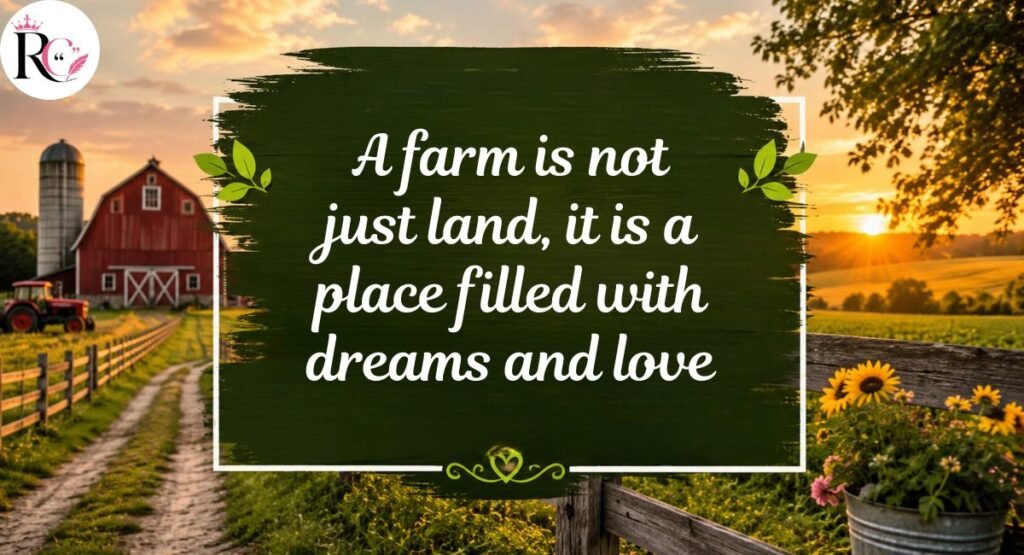 Beautiful Farm Quotes for Instagram