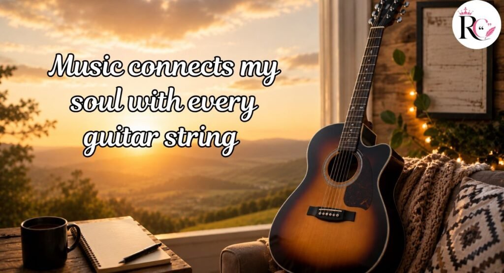 Caption for Guitar Lover for Instagram