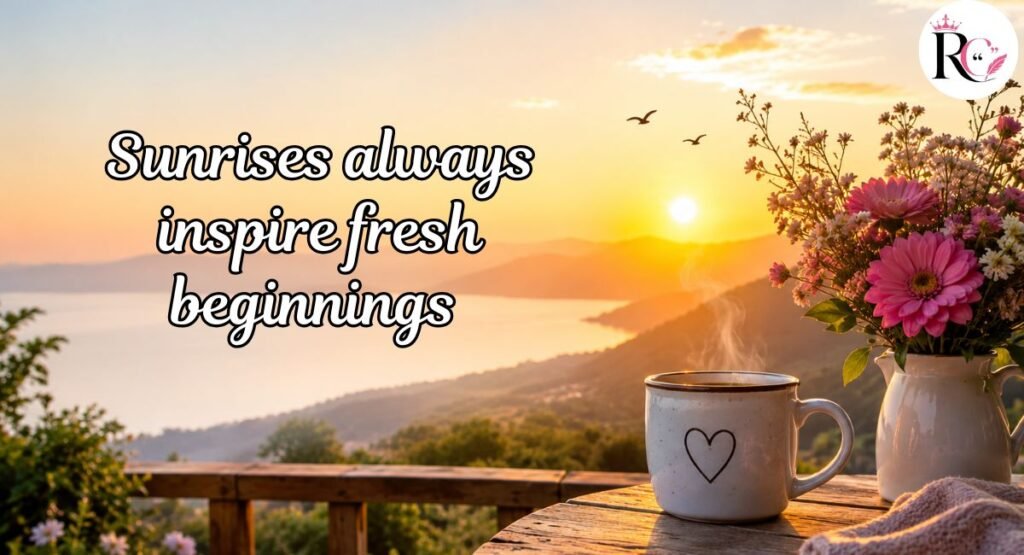 Creative Morning Captions for Instagram