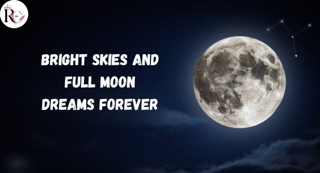 Full Moon Captions For Instagram