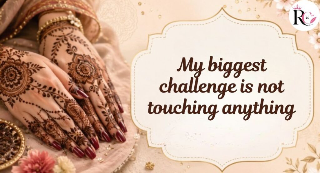 Funny Mehndi Captions for Instagram