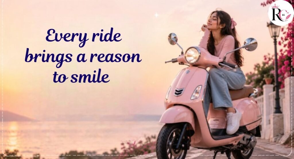 Joyful Scooty Captions for Instagram