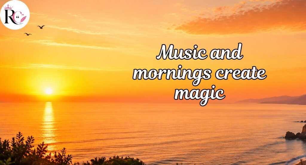 Music-Inspired Sunrise Captions