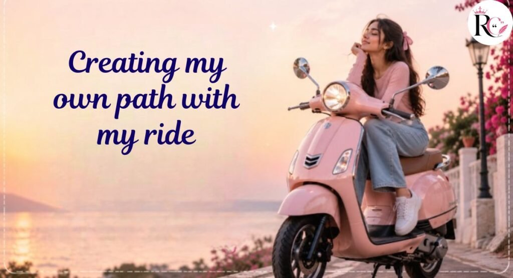 Scooty Captions for Instagram for Girl