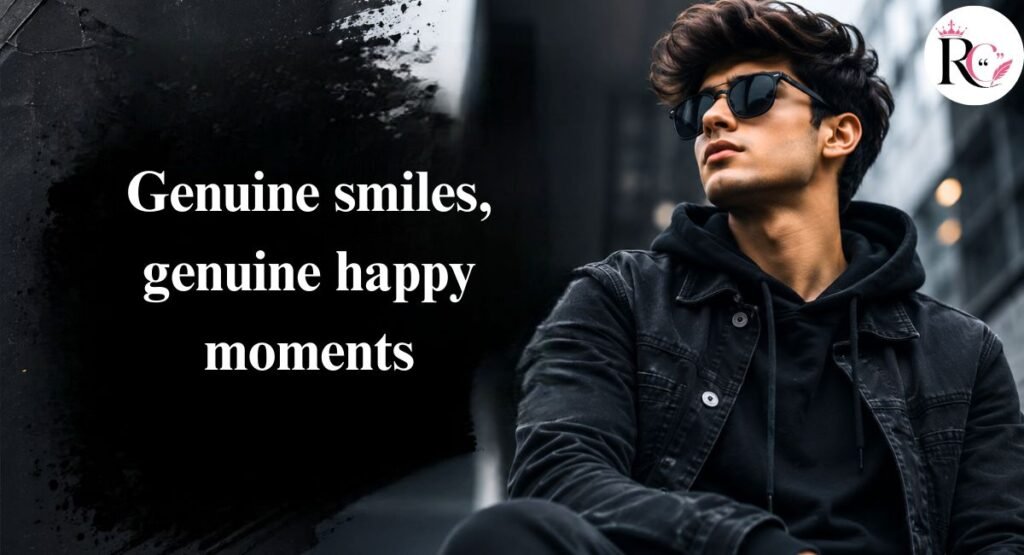 Smile Instagram Captions for Boys