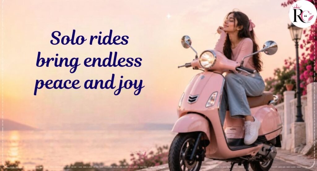 Solo Ride Scooty Captions for Instagram