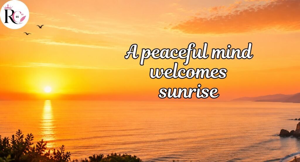 Spiritual & Mindful Sunrise Captions