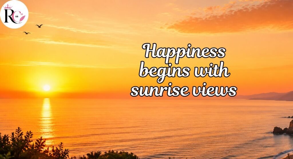 Sunrise Captions for Instagram for Girl
