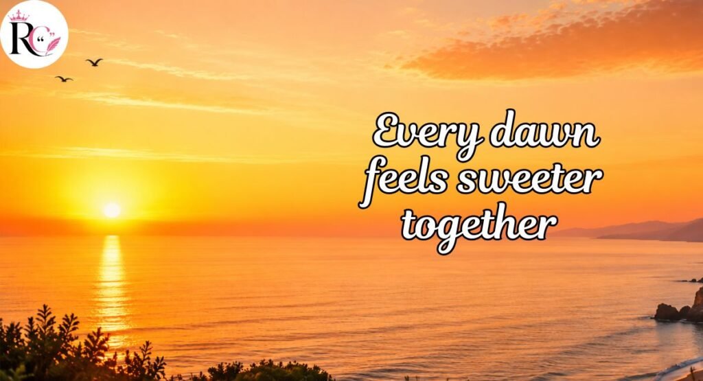 Sunrise with Love Captions for Instagram