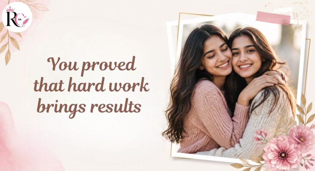 Supportive Comments for Sister Achievements