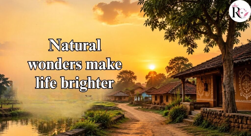 Village Nature Captions for Instagram