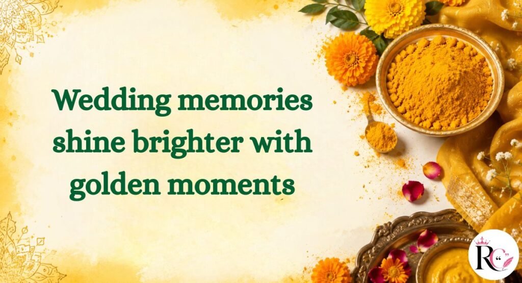 Wedding Haldi Captions for Instagram