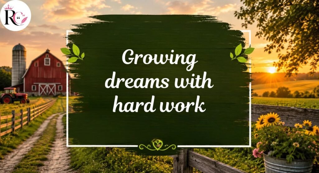 Work & Harvest Captions for Instagram
