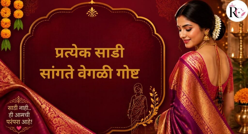 Best Saree Captions in Marathi