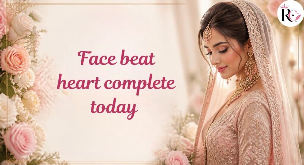 Bridal Makeup Captions to Flaunt Your Glowing Look