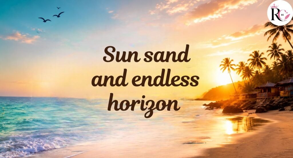 Goa Beach Captions for Instagram