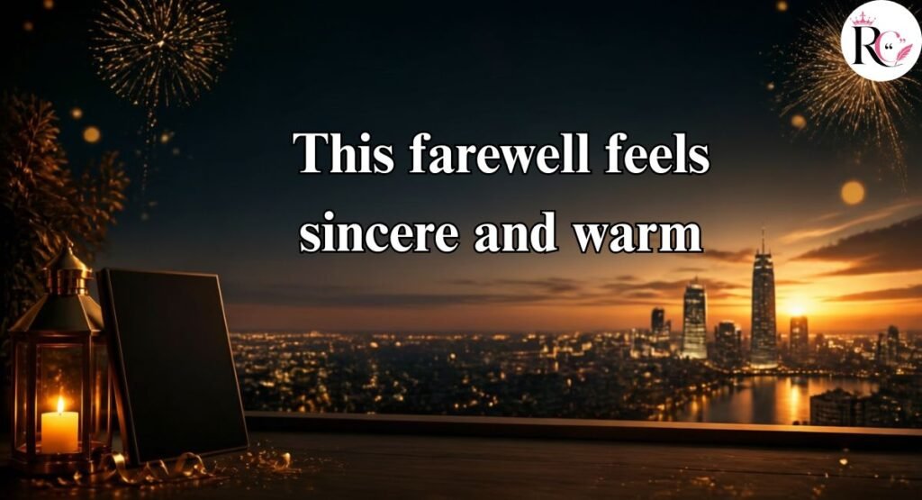 Heartfelt Farewell Captions to Say Goodbye to the Year