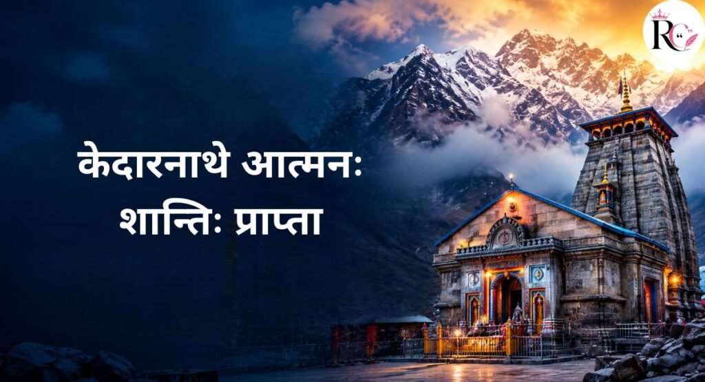 Kedarnath Captions for Instagram in Sanskrit