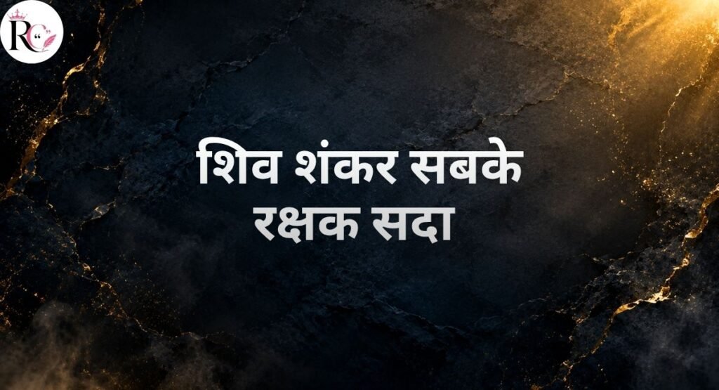 Lord Shiva Captions for Instagram in Hindi