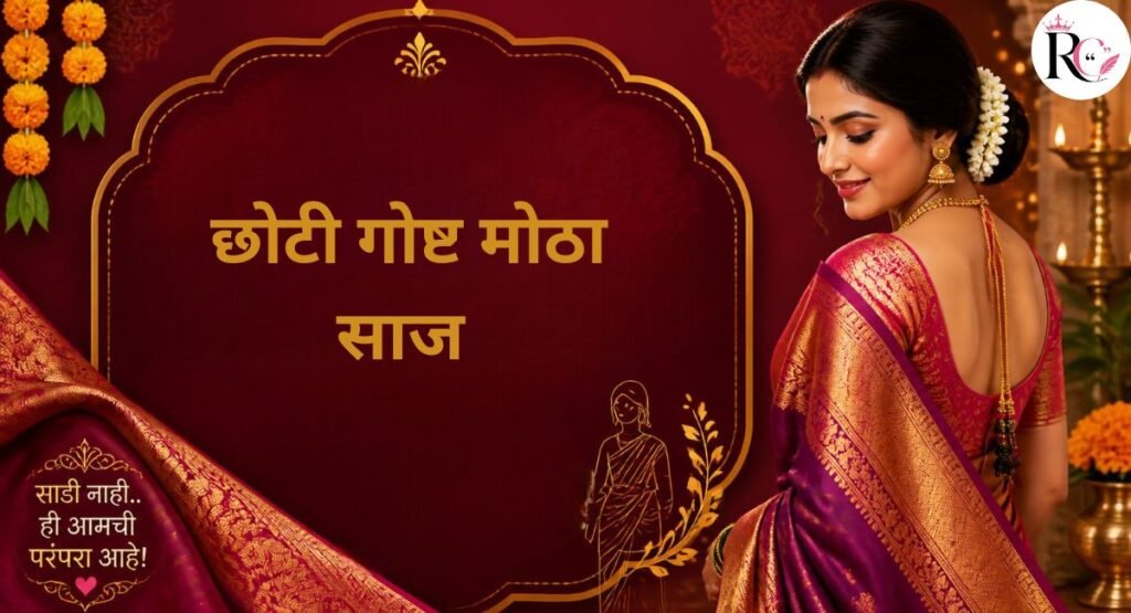Short Saree Captions in Marathi