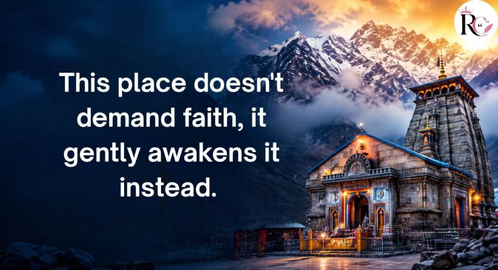 Spiritual Kedarnath Quotes